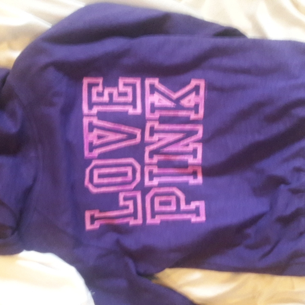 PINK VS Love Pink Purple Hoodie S